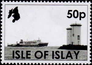 Stamp, Carraig Fhada lighthouse, Cinderellas,  , Tourism