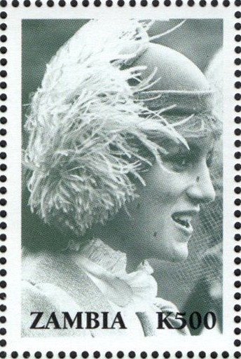 Princess Diana (with feather hat)
