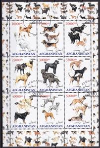 Mini Sheet, Cats & Dogs, Cinderellas,  , Animals (Fauna), Dogs