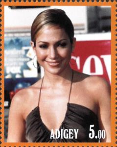 Stamp, Jenifer Lopez, Cinderellas,  , Actors, Famous People