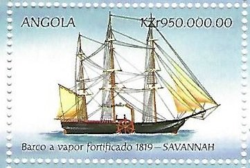 1819 Fortified Steam Boat - Savannah