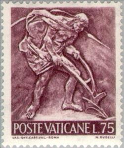 Stamp, Agriculture, Vatican City,  , Agriculture