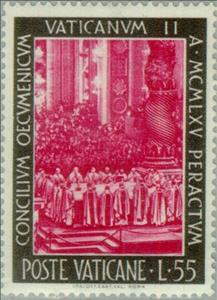 Stamp, Solemn Mass, Vatican City,  , Special Occasions, Buildings, Churches - Cathedrals - Basilicas - Chapels