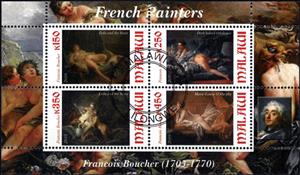 Mini Sheet, French Painters - Francois Boucher (1703-1770), Cinderellas,  , Nudes, Paintings