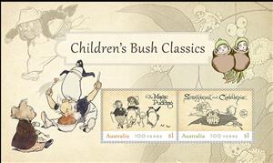 Mini Sheet, Souvenir Sheet, Australia,  , Children, Literature