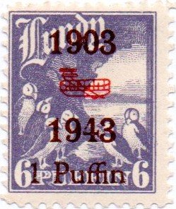 Stamp, 40th Anniversary of first flight by Wright Brothers, Cinderellas,  