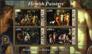 Mini Sheet, Flenish Painters - Hendrick van Balen (1575-1632), Cinderellas,  , Nudes, Paintings