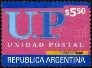 Stamp, Unidad Postal, Argentina,  , Postal Services
