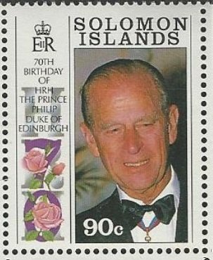 70th birthday of the Prince Philip