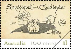 Stamp, Snugglepot & Cuddlepie, Australia,  , Children, Literature