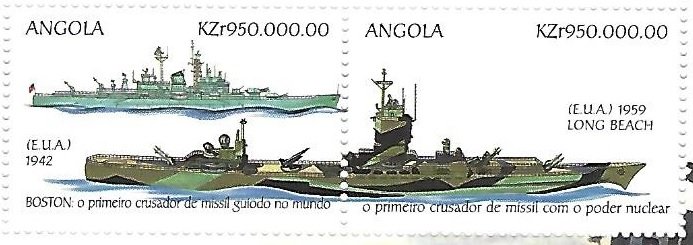 Stamp, World Ships, Angola,  , Ships