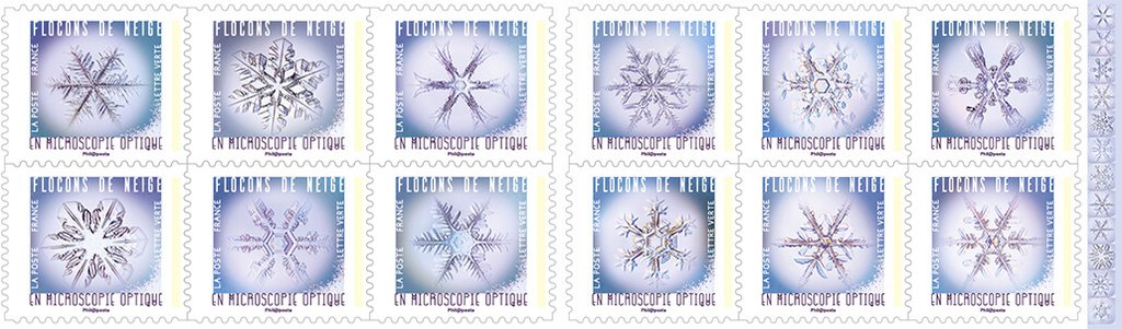 Snowflakes Booklet Pane