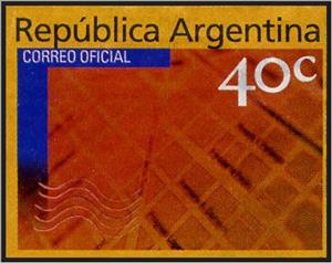 Stamp, City Plan, Argentina,  , Maps