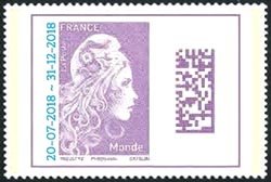 Marianne L'Engagée Overprinted with Dates