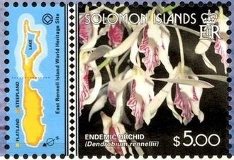 Orchid (East Rennell, World Heritage 1998)