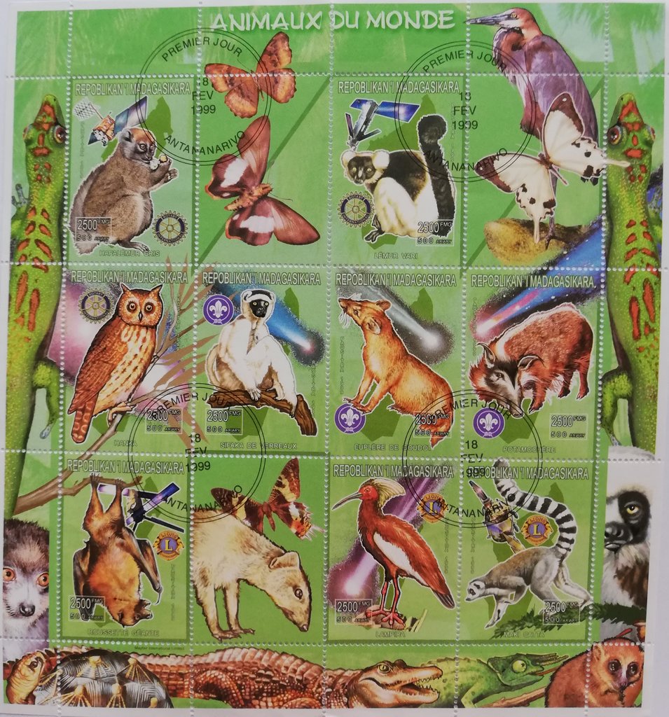 Animaux du monde