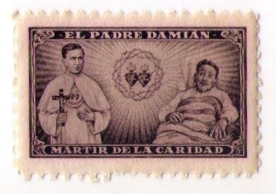 The Father Damián, martyr of Charity