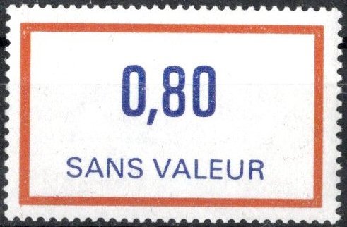 Timbre fictif de cours d'instruction