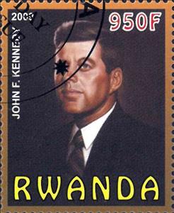 Stamp, John F. Kennedy, Cinderellas,  , Famous People