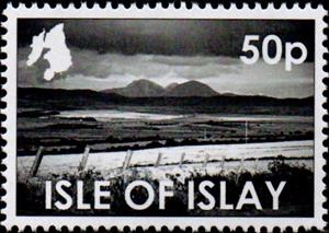 Stamp, Paps of Jura from Kilchoman, Cinderellas,  , Tourism