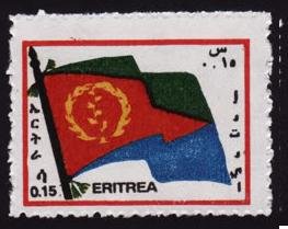Flag In Colored Frame