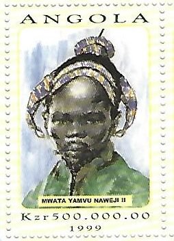 Stamp, King Mwata Yamvu Naweji II, Angola,  , Kings