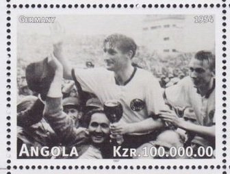 World Championship of Soccer 1954 - Germany Champion