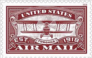 Stamp, Centenary of establishment of regular Airmail Service in USA, United States of America,  , Aircraft, Postal History