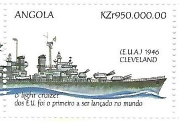 Light Cruiser, USA, 1946 - Cleveland