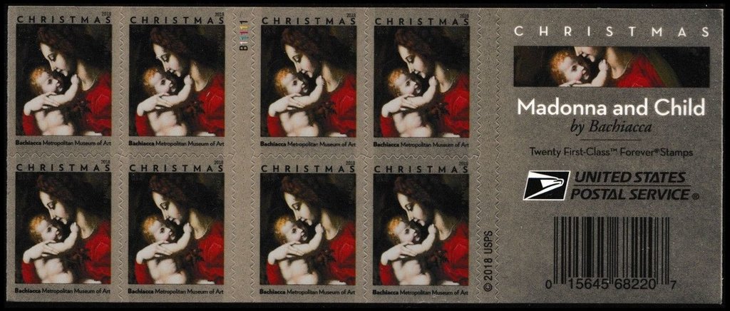 Madonna & Child by Bachiacca booklet