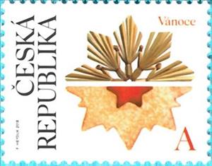 Stamp, Christmas sweets, Czech Republic,  , Christmas