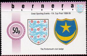 Stamp, F.A. Cup, Portsmouth, Cinderellas,  , Football (Soccer)