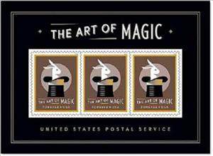 Souvenir Sheet, The Art of Magic , United States of America,  , Magic, Magicians, Peace Doves, Rabbits