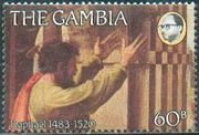 Stamp, St Paul Preaching, Gambia,  