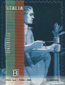 Stamp, Tying Tree, Italy,  , Postal History, Stamp Day