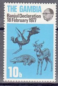Crowned Crane, Crocodile, Bushbuck
