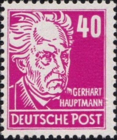 Gerhart Hauptmann (1862-1946)