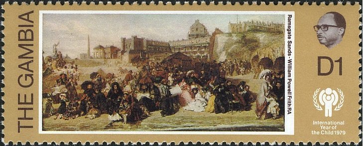 Stamp, Ramsgate Sands, Gambia,  