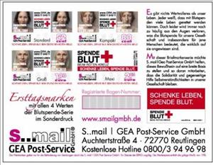 Souvenir Sheet, Schenke Leben,Spende Blut, Germany, Modern Private Post Offices,  , Charity, Diseases