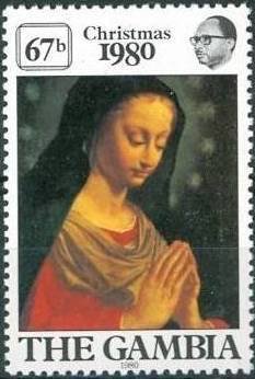 Praying Virgin with Crown of stars