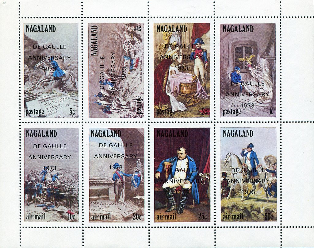 Napoleon Bonaparte 1973 Overprint