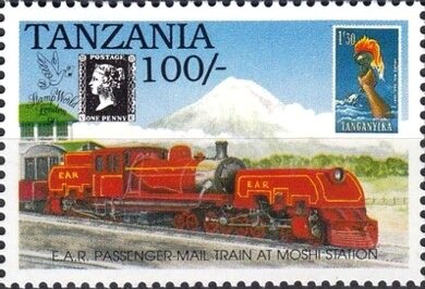 Passenger-mail train