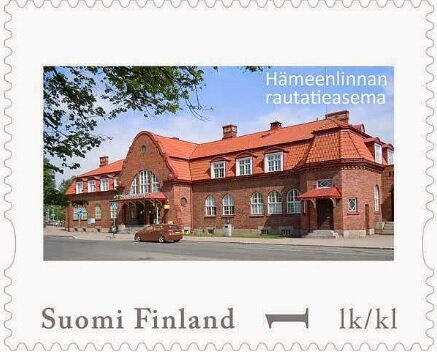 Day of Stamps - Hämeenlinna, railway station