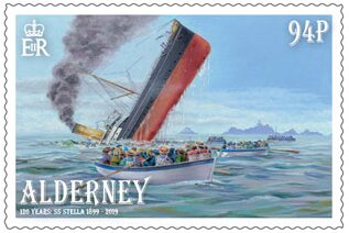SS Stella Sinking off Alderney