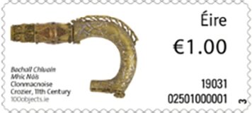Stamp, Clonnachnoise Crozier, Ireland,  , Metalworking