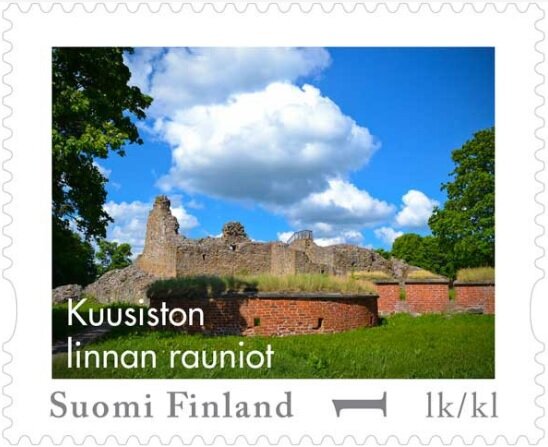 Day of Stamps - Kaarina, Kuusisto castle ruins