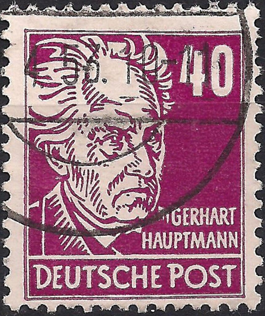 Gerhart Hauptmann (1862-1946)