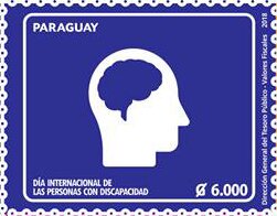 Stamp, International Day of Disabled Persons, Paraguay,  , Disabled