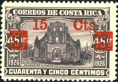 Ruins of Ujarras - overprints