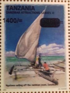 Stamp, Surcharges, Tanzania,  , Sailing Ships